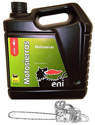 Eni Agip chainsaw oil. 5L chains. (40-50).