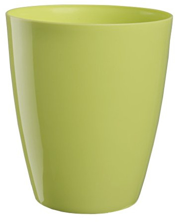 Erhard-Trading Orchideentopf Ornella Blumentopf Pflanztopf Topf Übertopf 13cm Limettengrün Kunststoff