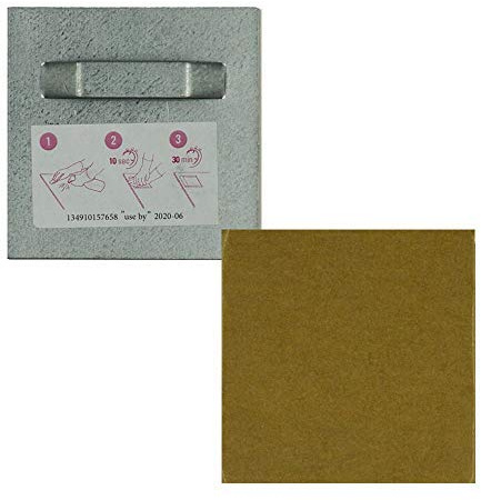 BOLHE - Set di 10 attacchi adesivi 70 x 70 mm, tenuta massima 3 kg, per interni ed esterni, fissaggio di pannelli Dibond e specchi.