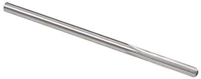 sourcing map Chucking Reamer 2.5mm, H8 HSS Lathe Machine Reamer 4 Straight Flutes, Round Shank Milling Cutting Tool, Metric Reaming Drill Bit for Stainless Steel Metal Hole
