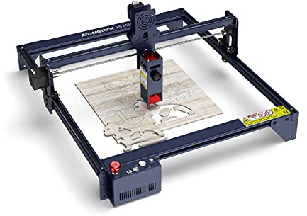 ATOMSTACK A5 M50 Macchina per Incisione Laser 40W, Kit per Incisore Laser con Laser a Compressione Aggiornato, Macchina per Taglio Laser CNC Fai da Te per Legno Acrilico