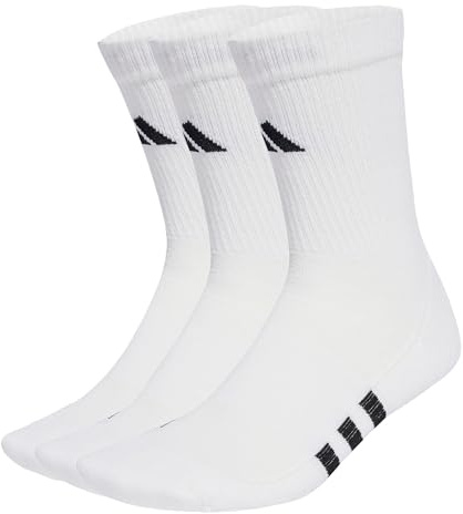adidas Unisex Performance Cushioned Crew Socks 3 Pairs Socks