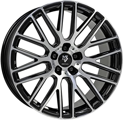 MB Design Felge KV4 9.0Jx20 ET45 5x112 Glanzschwarz poliert kompatibel mit Mercedes-Benz Vito V