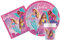 Ciao Kit Vajilla de Fiesta Barbie Fantasy para 8 personas (36 pcs: 8 platos Ø23cm, 8 vasos 200ml, 20 servilletas 33x33cm)