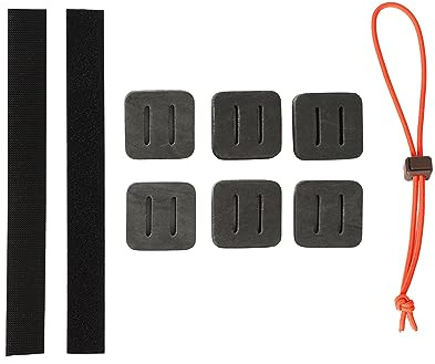 Vincita Kit d'entretoises en mousse pour guidon - Fabriqué à partir de mousse haute densité - Kit de 9 pièces comprenant 6 entretoises en mousse, 2 sangles et 1 sangle élastique réglable - Accessoires