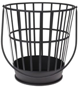 SOFFICIOSO Braciere da Esterno in Ghisa Caminetto Giardino Campeggio Portalegna Quebec