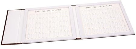 120 Space Nail Colors Display Chart Abs Paper Book