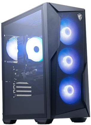 msi Codex Z2 Gaming Desktop: AMD R7-8700F, GeForce RTX 4060, 32GB DDR5, 1TB m.2 NVMe SSD, USB Type-C, VR-Ready, Windows 11 Home : B8NUC-269US