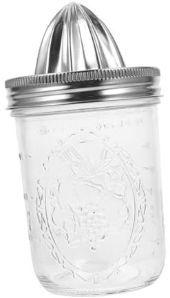 OFFSCH Manual Citrus Juicer Mason Jar Squeeze Press Hand Press Juicer for Lemon Orange