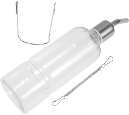 TOYANDONA Automatischer Wasserspender Kleintiere Hängende Wasserflasche Kunststoff Umweltschutz Haustierbedarf Reisen Trinken Kaninchen Katzen Vögel