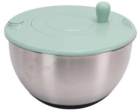 Zhjvihx Disidratatore Multifunzionale Per Insalata Di Verdure, Centrifuga Per Insalata Con Funzione Di Disidratazione Affettatrice Di Carote E Cetrioli Per La Del Ristorante Di Casa