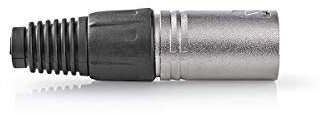 NEDIS CONNETTORE XLR 5 POLI MASCHIO 10 PEZZI ME