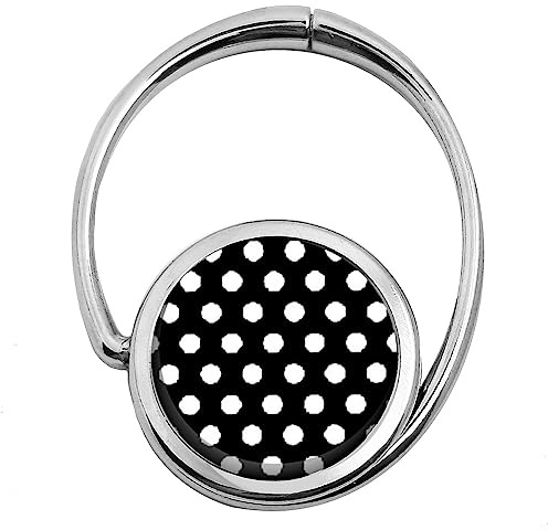 Miss Kha Accroche Sac Pliable Pois Blancs