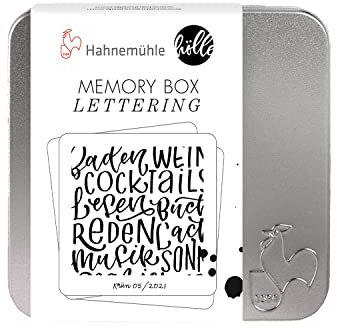 Hölle Memory Box Lettering