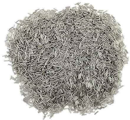 Aiguille de polissage magnétique en acier inoxydable 1000 g pour fabrication de bijoux - Outil de gravure - Aiguilles de polissage pour bijoux (diamètre : 0,8 mm x 5 mm)