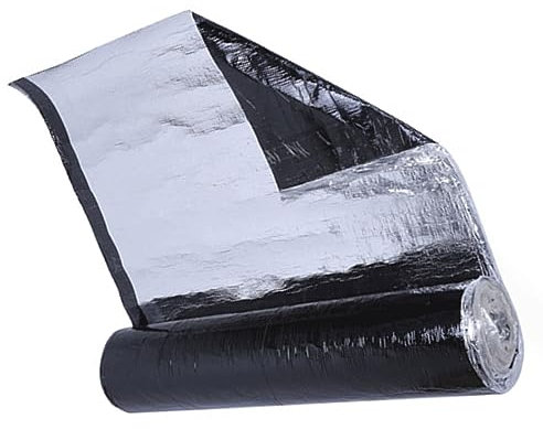 Tela Asfaltica Autoadhesiva, Cintas De Butilo Impermeable, Cinta De para Reparación Autoadhesiva Bituminosa, para Caravanas, Techo, Ventana, Ruptura De Tuberías, Goteras, Grietas (Size : 1x1m)