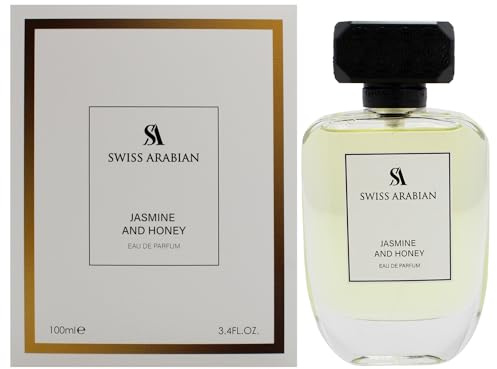 Swiss Arabian Jasmine and Honey - Arabian Perfume for Women - Long Lasting for Women - Women's Perfume - White Floral, Honey Scent - 3.4 oz