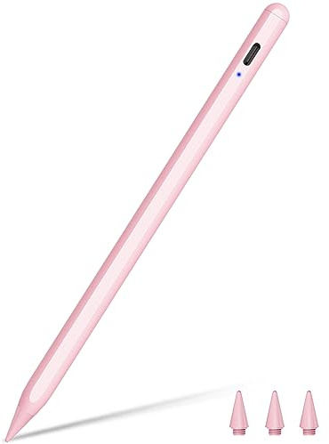Pencil 2. Generation 10 Min Schnellladung, 2025 Professional Pencil für iPad mit Handfläche Ablehnung & Neigung, Eingabestift Stylus Pen für iPad 6-11, Air 3-5/M2/M3, Mini 5-6, Pro M4