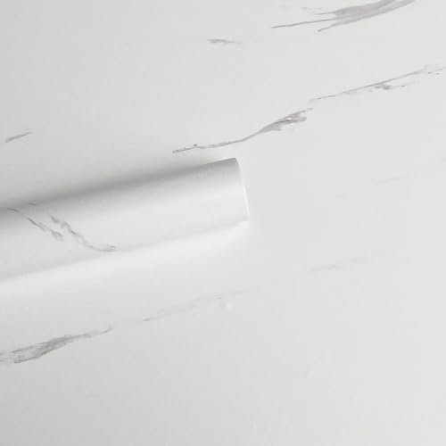 Mejale Pellicola adesiva per mobili, autoadesiva, in marmo, per mobili, impermeabile, in PVC, per mobili, fai da te, cucina, davanzale, armadio, 45 cm x 3 m
