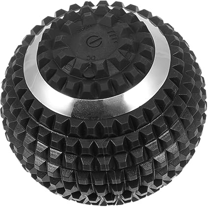 OATIPHO Elektrischer Faszien Massageball für Füße USB Betrieben mit Wärmefunktion aus Abs zur Muskelentspannung für Reisen und Camping