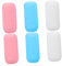 Veemoon 6 pezzi Manicotti Elasticizzati per Bottiglie Viaggio Silicone Colorati Protettivi e Antiperdita per Shampoo e Lozioni Adatti Diverse Design e Sicuro per Viaggi