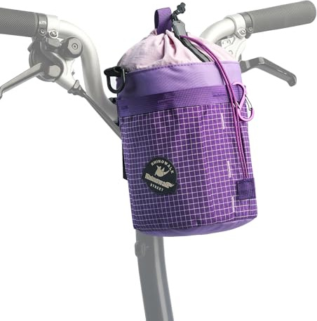 Rhinowalk Fahrrad Flaschentasche Flaschenhalter Lenkertasche Trinkflasche Trinkflaschenhalter Wasserflaschenhalter Fahrradlenker Getränkehalter Isolierte Fahrradtasche für Wasserflasche