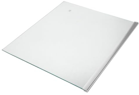 Hoement Estante de Vidrio Templado para Refrigerador 29.5X27 CM, Repuesto para Estantes de Congelador, Organizador Resistente para Almacenamiento de Piezas y Contenedores de Alimentos