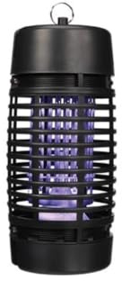 Perel Tueur d Insectes LED UV électrique, Grille 1000V, Fonctionnement Silencieux, bac Amovible, Couverture 25 m², Design Compact pour Usage intérieur