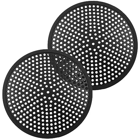 2er-Pack Dushablauf-Haarfänger/Abfluss-Falle Dusch- und Wannenabfluss-Schutz, Edelstahl & Silikon-Abflussfilter Duschablaufabdeckung für Badezimmer/Küche/Boden/Flach Verhindert Abflussverstopfung