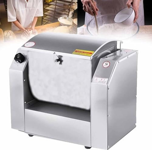 URJWAN MéLangeur Alimentaire 1500 W, MéLangeur De PâTe Commercial, MéLangeur éLectrique sur Pied De Cuisine, MéLangeur De Farine d'une Capacité De PéTrissage De 8,5 Kg, RéSistant à l'usure, Durable