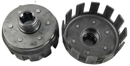 Accessori (12 denti) 171F 173F Disco frizione (positivo o inverso) per coltivatore/motozappa da giardino con motore diesel con frizione 171 173(1X Clutch cover)