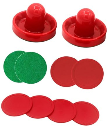 Pegciuho Dischi di Ricambio per Air Hockey, Pucks e spingitori