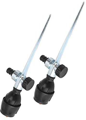Irrigatore per Prato, Irrigatore, Ugello Ad Ago con Inserto in Metallo Irrigatore Rotante Automatico a 360 Gradi Giardino per Irrigazione da Giardino Esterno