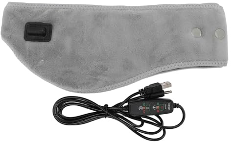 Elektrisches Tragbares Heizkissen, Gesichtsheizband mit 3-stufiger Heiz-Timer-Einstellung, Elektrisches USB-Heizkissen für das Zusammenpressen von Kinn, Wangen und Kiefer
