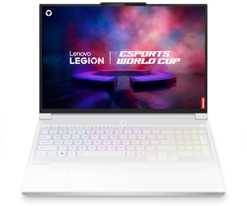 Lenovo Legion 7 Gen 10 – Portátil Gaming IA 16 OLED (Intel Core Ultra 7 255HX, NVIDIA GeForce RTX 5060, 240Hz, 32GB RAM, 1TB SSD, Wi-Fi7, Sin Sistema Operativo) QWERTY RGB Español - Blanco Glaciar