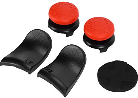 EIMSOAH Set di Coperture per Impugnatura Antiscivolo per Pollice e Pollice per Controller 5 in 1 per Ridurre L'affaticamento del Polso e del, Accessori per Estensori per Joystick con Cappuccio (#4)