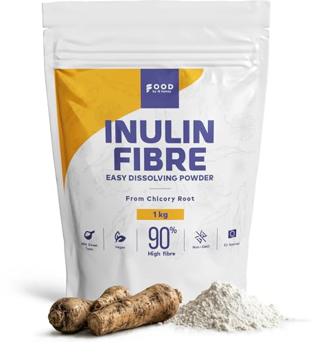 Jorus Inulina in Polvere da Cicoria con ~90% Fibre, Keto, 1kg