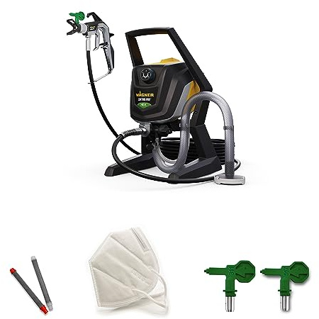 WAGNER Système de Peinture par pulvérisation Airless Control Pro 350 R pour peintures murales, sous Couches, Vernis & lasures à l'intérieur & à l'extérieur, 15 m²-2 Min, Tuyau 15 m
