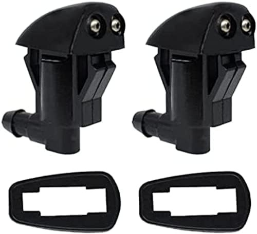 BOLNEY 2 Stück Scheibenwaschdüse universelle Wischersprühdüsen,für Jeep für Grand für Cherokee WK & WK2 2009-2018 8265A128,Auto-Frontscheibenwaschdüsen