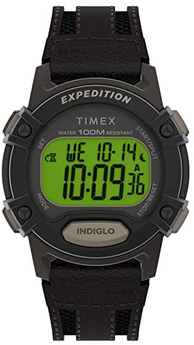 Timex Expedition CAT5 Herren-Armbanduhr 41mm Lederband TW4B24500