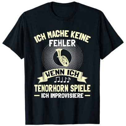 Tenorhorn Bariton Tenorhornist Blasmusik Orchester T-Shirt