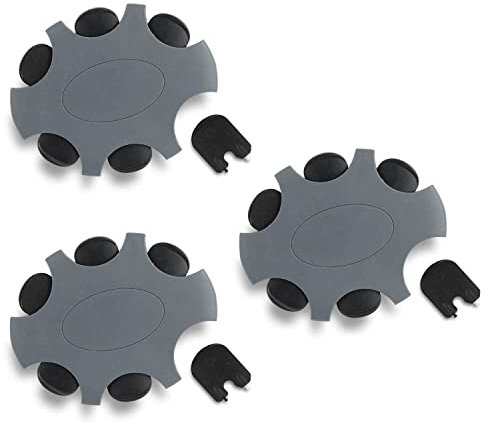 JB White 18 Stück ProWax MiniFit Cerumenfilter für Hörgeräte kompatibel mit Oticon, Bernafon und Auditio Hörgeräten, 3x Disk mit 6 Werkzeugen und 6 Filtern, schwarz