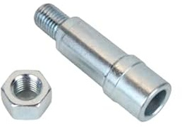 Achsverlängerung Set mit Mutter Steckachse hinten Simson S50 S51 SR50 SR80 KR51 KR51/1-2 SR4/1-4