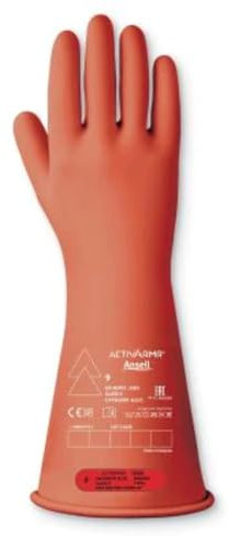 Ansell RIG014R120 - Guanti da elettricista in lattice naturale EN 60903, EN 21420:2020, 1 paio