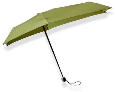 Senz ° Micro faltbarer Storm Regenschirm, grün, grün