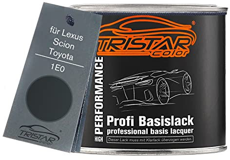 TRISTARcolor Autolack Dose spritzfertig für Lexus/Scion/Toyota 1E0 Cinza Chumbo Perol Basislack 0,5L