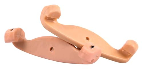 Vaguelly Support D'épaule pour Violon 2pcs en Silicone Antidérapant et Confortable, Stabilité, Compatible Violon 4/4-3/4, Maison Classe de Musique