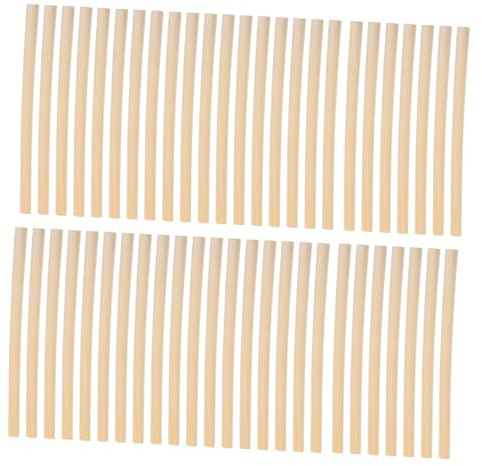 JOINPAYA Natürliche Schilfrohre Bienenröhrchen 15cm Länge 0,5-0,8cm Durchmesser Bienenhausröhren Ersatz Für Imkerei Bestäubung Und Zucht