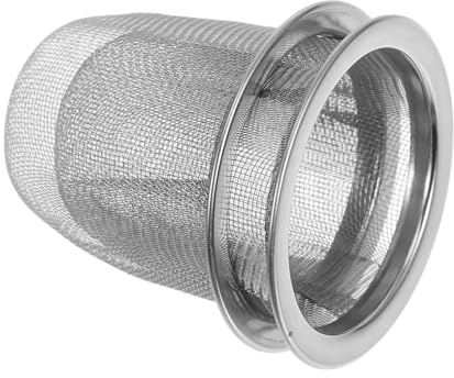 STOBAZA 2 pièces Passoire à Thé Inox Réutilisable Filtre à Mailles Fines pour Infusion Vrac Compatible Théière et Tasse Facile à Nettoyer