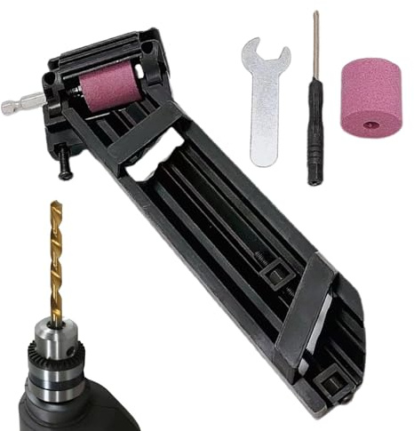 Affilacoltelli – Affilatrice e smerigliatrice per trapano,Strumento di rettifica multifunzione,Per ufficio, officina, cucina, giardino, legno, edilizia, garage